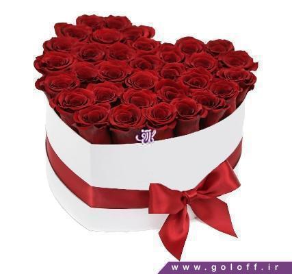 خرید گل - جعبه گل ولنتاین آرمینانت - Arminant | گل آف